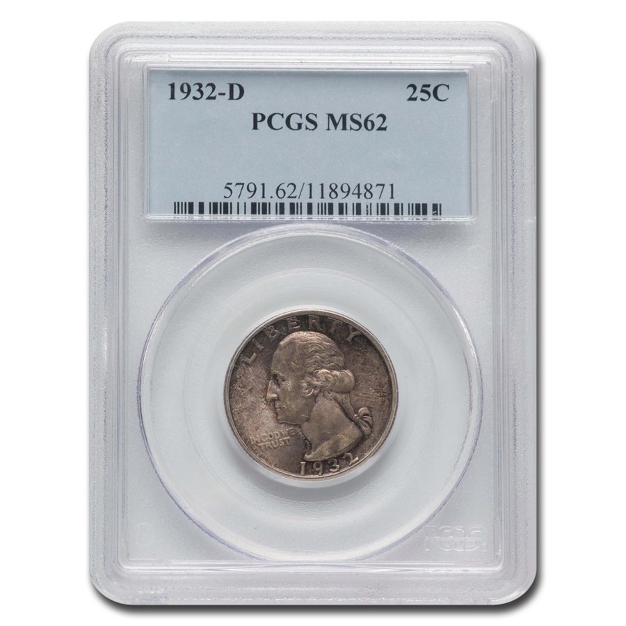 1932ǯ ꥫ 亮ȥ  顼  25 С  奢ꥫ 硼亮ȥ  ꥫ罰¤ʾ ե󥷥 MS-62 PCGS ơ