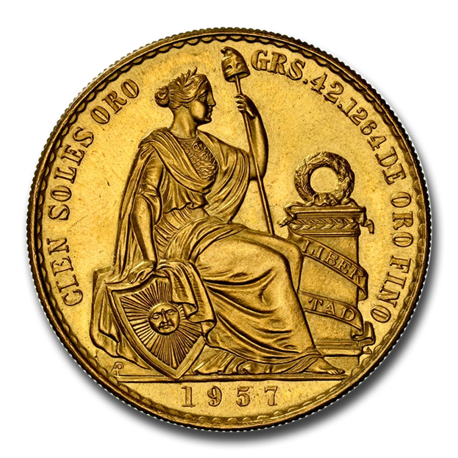 1957ǯ ڥ롼 100        緿  ¤ʾ MS-66 NGC ơ
