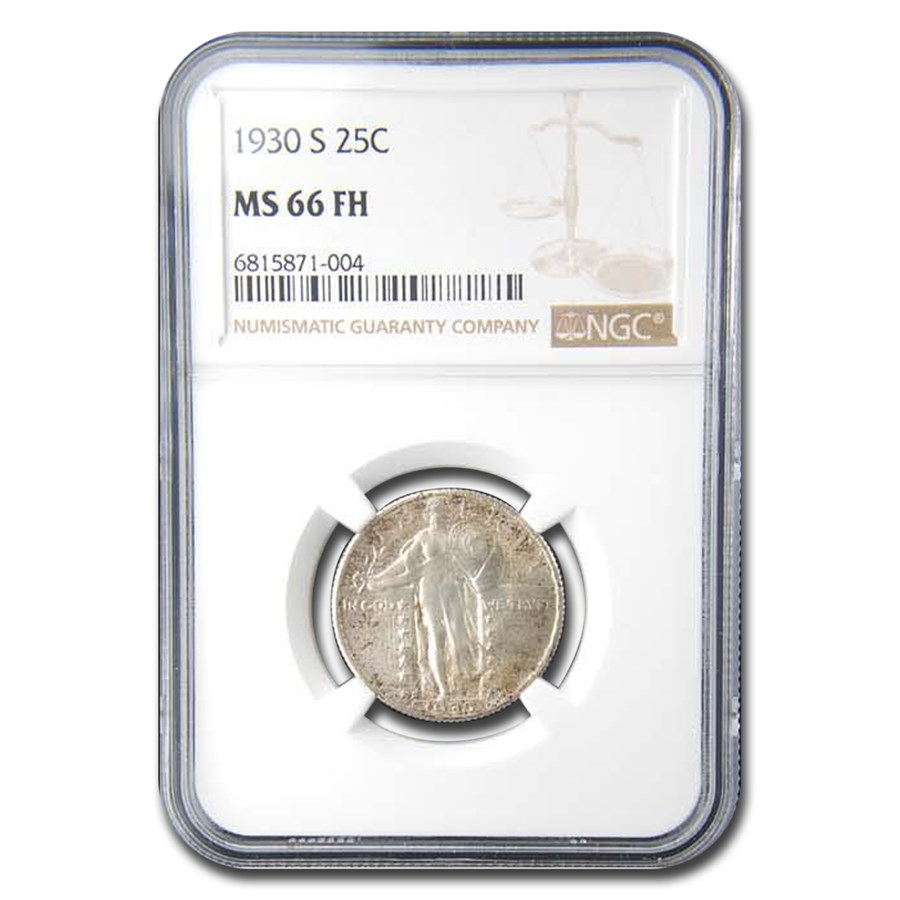 1930ǯ ǥ󥰥Хƥ 顼  25 С   ꥫ罰¤ʾ ե󥷥 FH MS-66 NGC ƥ
