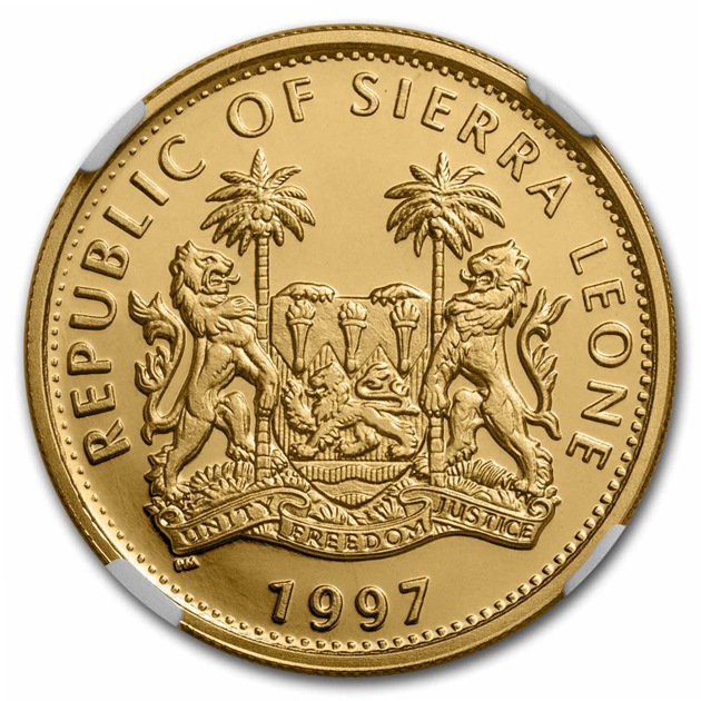 �������ȥꥢ���� ��������ɡ�����ӥ꡼100��ǯ��ǰ��� 100�ɥ� 1997ǯ�� ������쥪��ȯ�� 0.06����å� ����������դ� PF-69 NGC ������ơ���������