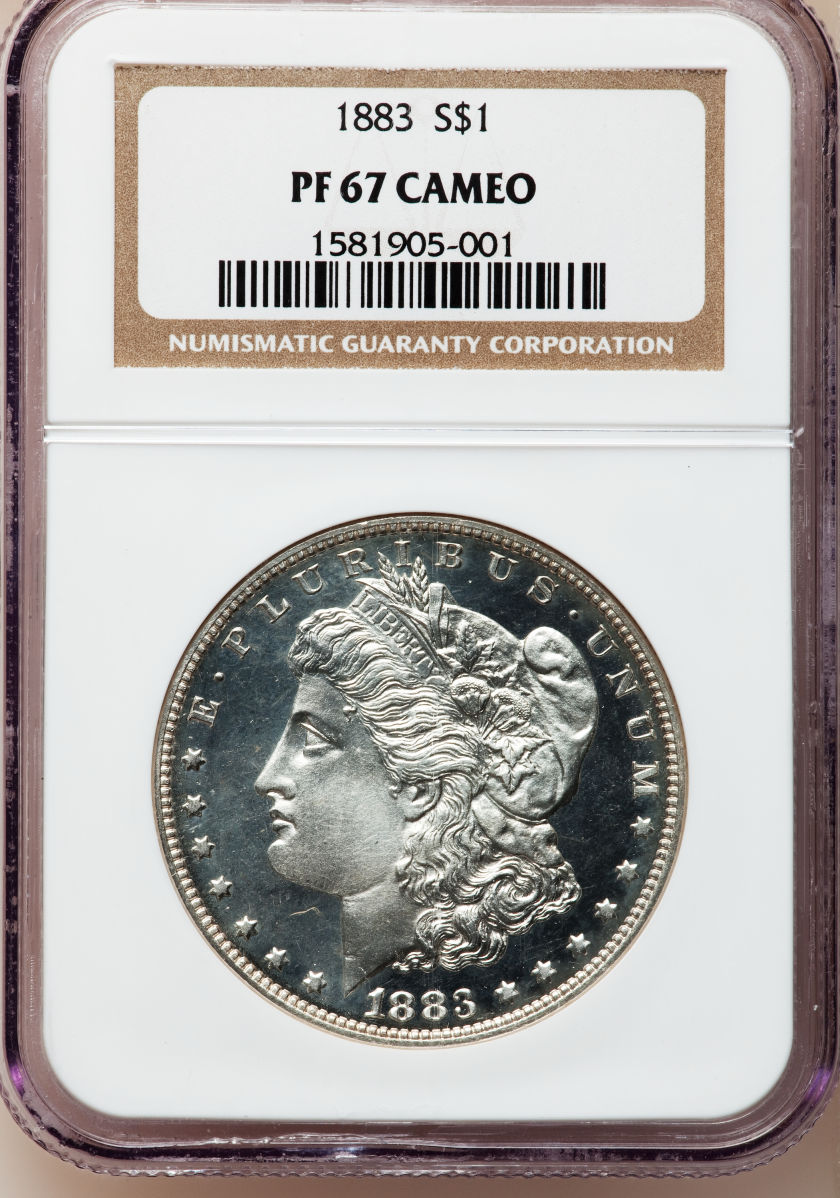 アンティークコイン アメリカ 1ドル モルガン銀貨1883 ＄1NGC Proof67 CAMEO | 【1ドル】モルガン銀貨 | |  アンティークコイン金貨専門のゴールドコイン,