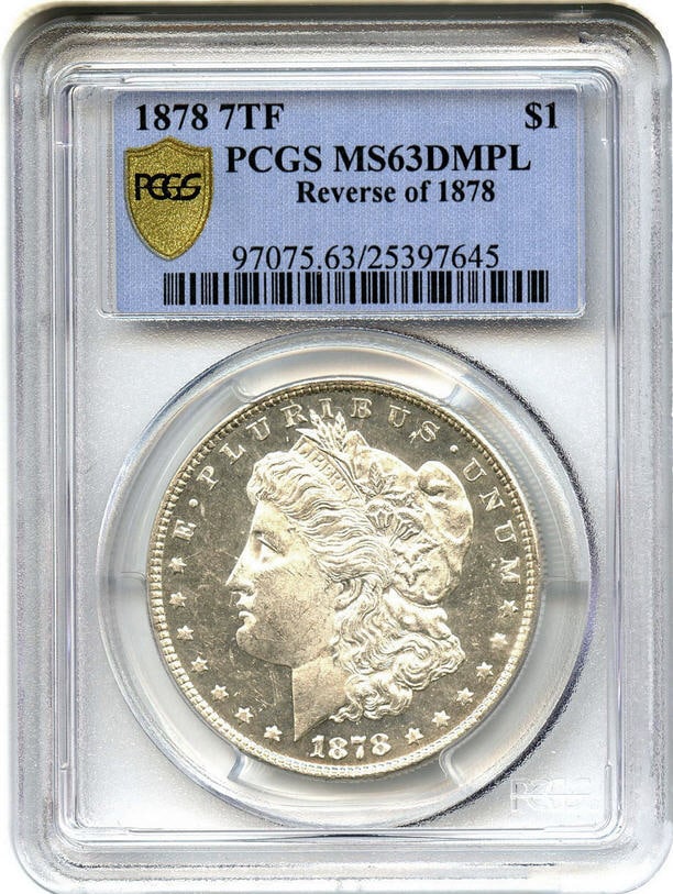 未流通pcgs社 MS63アメリカ銀貨モルガン/アンティーク 1880 S モルガンダラー 銀貨 PCGS MS65 DMPL アメリカ アンティーク