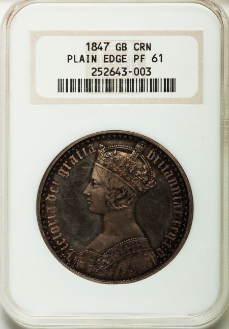 ゴシッククラウン ゴシッククラウン銀貨の魅力と価格推移！1847年イギリス発行の世界一