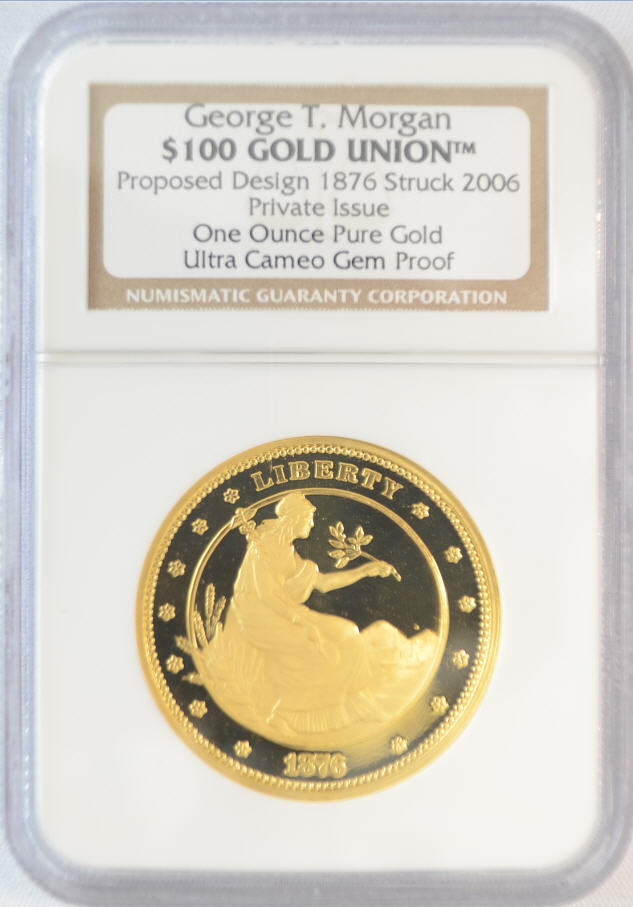 【動画あり】2006 George T. Morgan ＄100 Gold モルガン1オンス金貨　