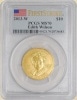 【動画あり】2013-Wエディス　ウィルソン10ドル金貨 ＄10 PCGS　MS70ファーストストライク