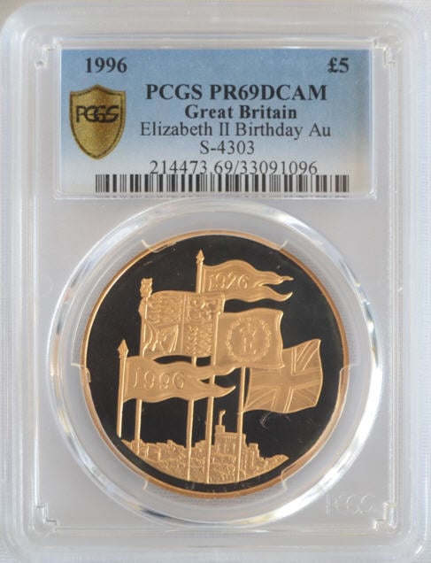 1996 Elizabeth II Birthday PCGS-PR69DCAM
