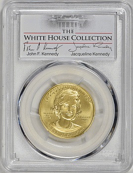 【動画あり】2015-W 10ドル金貨 ジャクリーン・ケネディ 　＄10 PCGS MS70(First Strike)The White House Collection