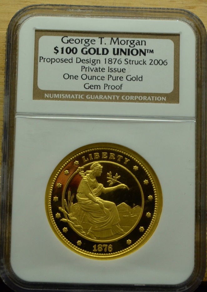 2006 George T. Morgan $100 Gold モルガン1オンス金貨