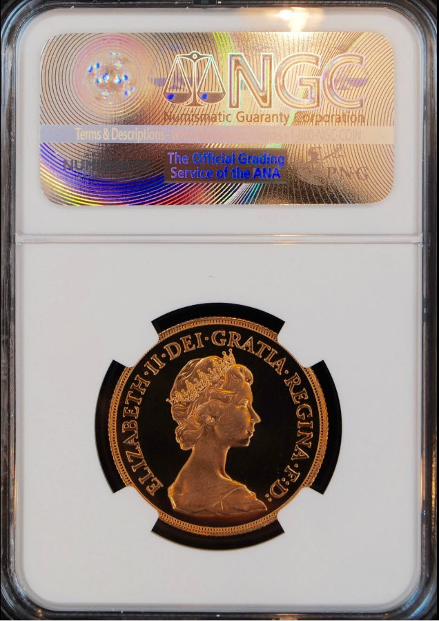 NGC PF69 1/2ソブリン 金貨　1983 NGC PF69 1/2ソブリン 金貨1983