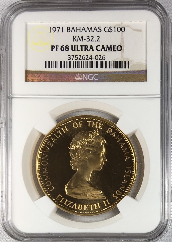 バハマ】10ドル 銀貨 プルーフ 1973［B-0000385］ – ワールド