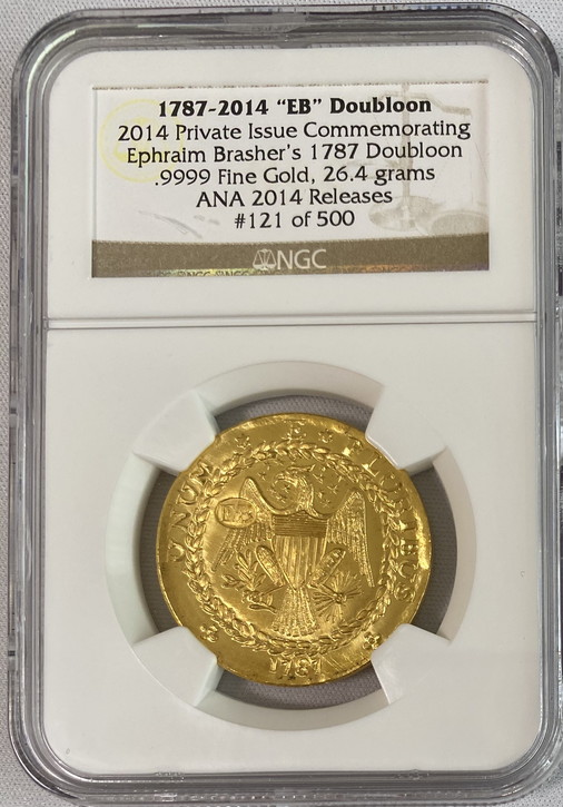 【動画あり】限定発行アメリカプライベート2014年ブラッシャーダブルーン純金金貨121