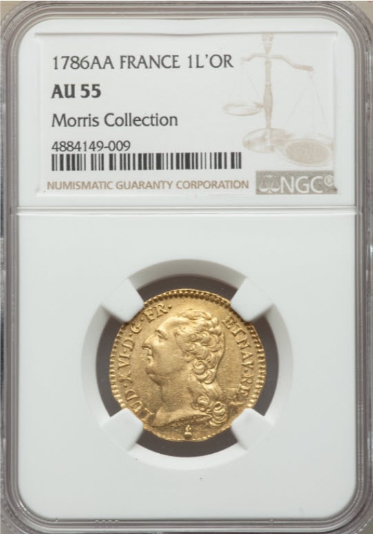 1776年 フランスルイ16世 ジェトン銀貨 1776年 フランスルイ16世 ジェトン銀貨 1645年 フランス ルイ14