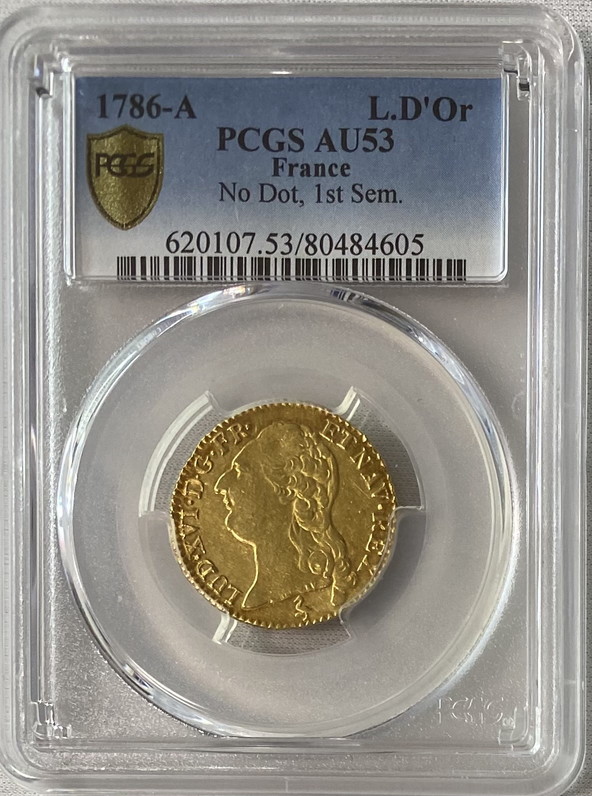 仏；ルイ16世、エキュ、大型銀貨、1778年、牛、Rare MS63】1789年 フランス ルイ16世 エキュ銀貨 | すべての商品