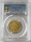【レア度3-R3】フランス 1695-A年 ルイ14世 1ルイドール金貨 PCGS-AU55