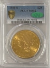 【資産防衛】アンティークコイン アメリカ 20ドル金貨 リバティヘッド1900-S $20 PCGS-MS62|20ドル金貨リバティヘッド　G$20|アンティークコイン　アメリカ【20ドル】金貨
