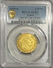 【レア度5-R5】フランス 1694-K年 ルイ14世 1ルイドール金貨 PCGS-AU53|フランス|アンティークコイン　欧州 英国・フランス・ドイツその他
