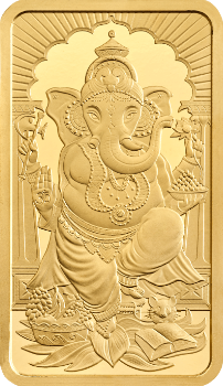 グレートブリテン 商業・学問の神ガネーシャ 20g純金地金2