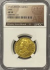 グレートブリテン 1714年 アン女王 1ギニー金貨 NGC-AU50 Ellerby Area Hoard Collection
