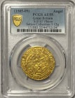 【動画あり】アンティークコイン グレートブリテン ヘンリー7世(1505-09) エンジェル金貨 PCGS-AU55 Mark and Lottie Salton Collection