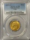 【動画あり】【レア度1-R1】イタリア サルディーニャ王国 1820-L年 ヴィットーリオ・エマヌエーレ1世 20リラ金貨 PCGS-AU58