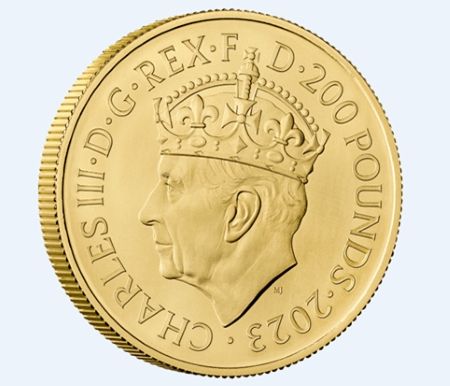 【予約商品】NGC社鑑定付き グレートブリテン 2023年 チャールズ3世 戴冠式記念コイン 2オンスマットプルーフ純金金貨箱付き