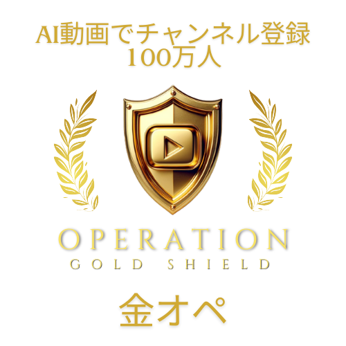 GOLD SHIRLD OPERATION 金オペ講座Aコース