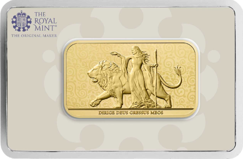 グレートブリテン ウナとライオン 1トロイオンス 純金地金バー141516