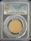 【動画あり】アンティークコイン イタリア ミラノ公国 1588年 フェリペ2世 1ドッピア金貨 PCGS-AU58