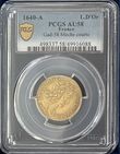 【動画あり】【レア度2-R2】フランス 1640-A年 ルイ13世 1ルイドール金貨 PCGS-AU58
