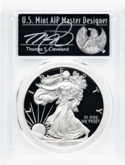 2017(P) アメリカ 米国 シルバーイーグル銀貨1ドル1＄WW148205Y 2017(P) アメリカ 米国 シルバーイーグル銀貨1ドル1＄WW148205Y