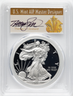 【トーマス・S・クリーブランド サイン入り】アメリカ 1ドル シルバーイーグル銀貨 「Denver ANA」 2017-W年 PCGS PR70-DCAM