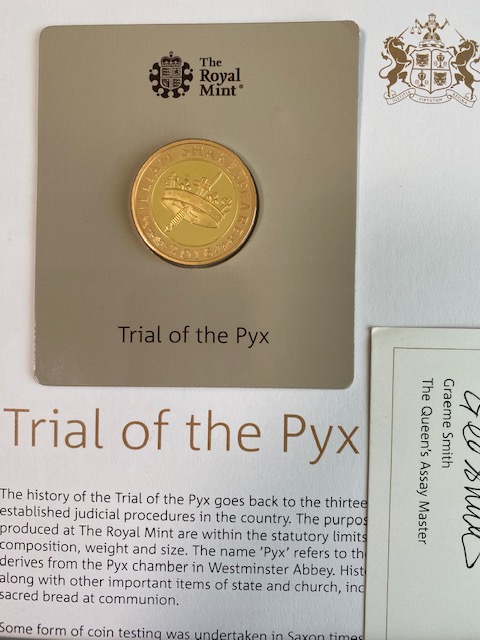 グレートブリテン-トライアル・オブ・ザ・ピクス2016年シェイクスピアヒストリー2ポンドプルーフ金貨ブック付き1