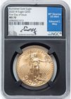アメリカ 50ドル金貨 ゴールドイーグル 2020-W $50 NGC MS70 Edmund C. Moy サイン入り