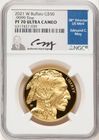 アメリカ 2021年 50ドル バッファロー 1オンス 純金地金金貨 NGC-PF70 UCAM 6317427-039 Edmund C. Moyサイン入り