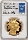 アメリカ 2021年 50ドル バッファロー 1オンス 純金地金金貨 NGC-PF70 UCAM 6257197-064 Edmund C. Moyサイン入り