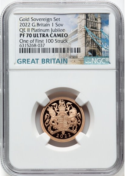 2022年イギリス プラチナジュビリー 1/2ソブリン NGC PF70DCAM 2022年イギリス プラチナジュビリー 1/2ソブリン NGC PF70DCAM 2022年
