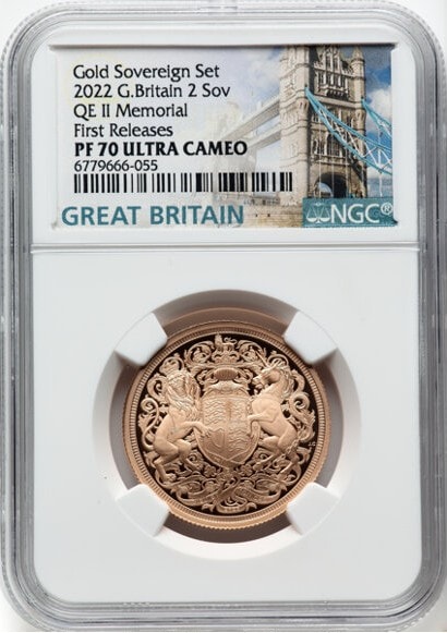 イギリスモダン金貨・銀貨