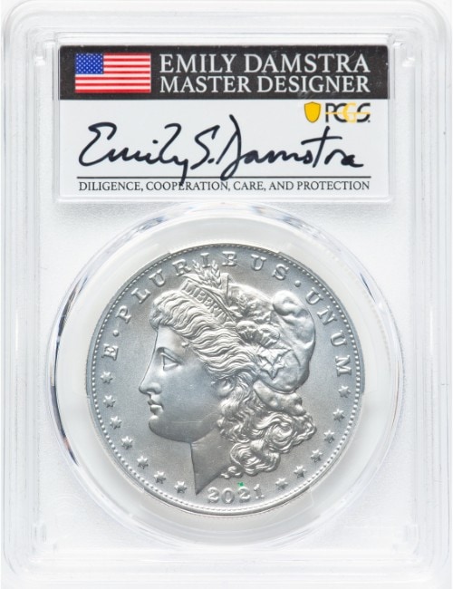 エミリー・S・ダムストラ サイン入り】アメリカ 2021年 「CC」プリヴィ