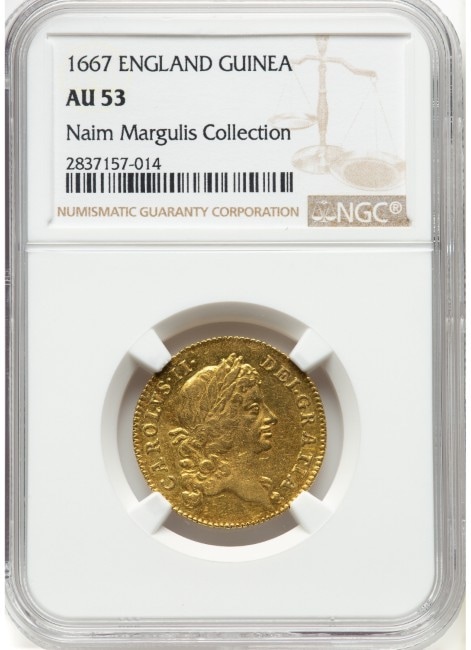 グレートブリテン 1794年 ジョージ3世 1ギニー金貨 NGC-MS62