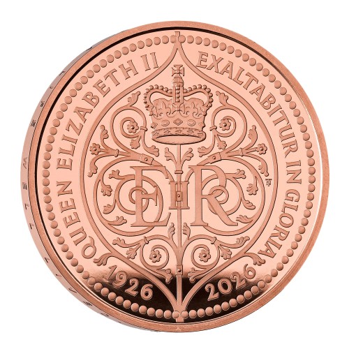 グレートブリテン 2026年 エリザベス2世女王生誕100周年記念 5ポンドプルーフ金貨 NGC鑑定 箱付き