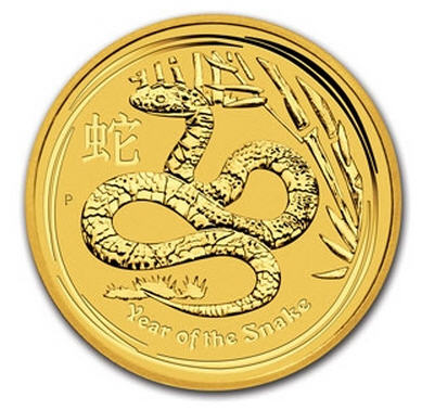 2013 オーストラリア　1キログラム　3000ドル金貨　蛇年　未使用　