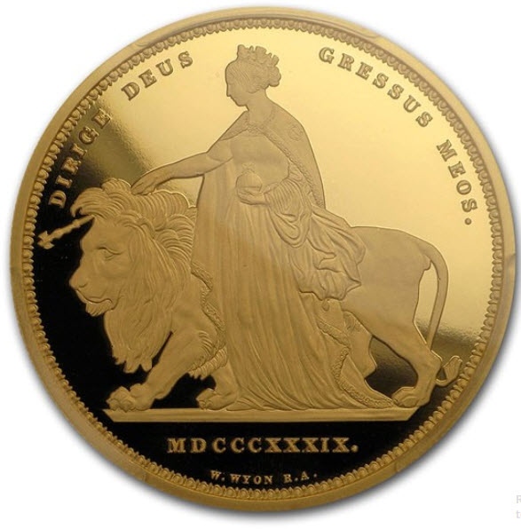 アンティークコイン イギリス FIFTY PENCE エリザベス女王 ライオン