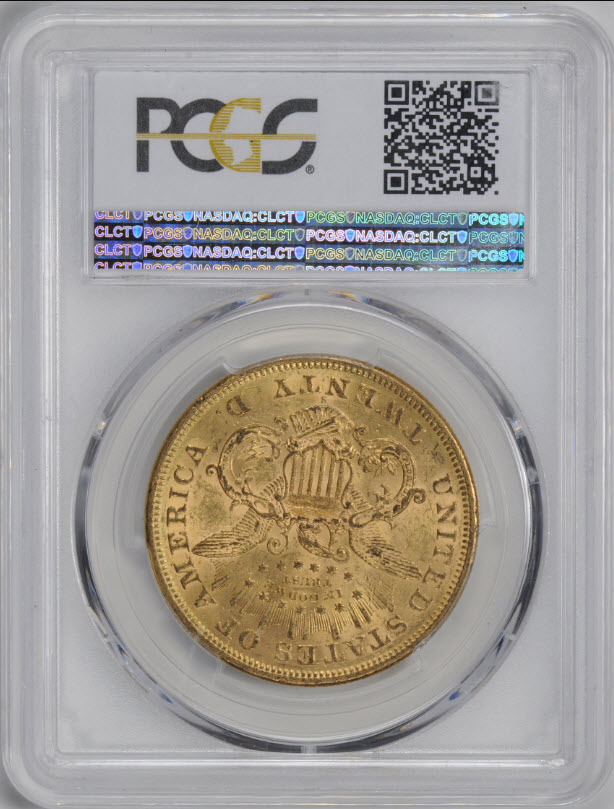 アンティークコイン アメリカ 20ドルプルーフ金貨リバティヘッド1873-S