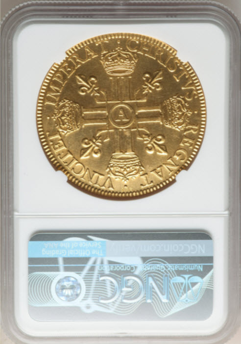【動画あり】フランス1640A年ルイ13世10ルイドール金貨NGC-MS65
