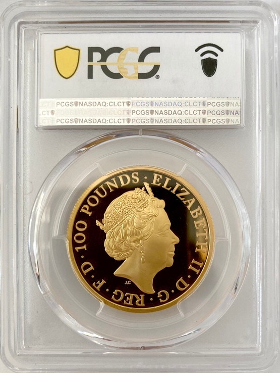 グレートブリテン クイーンズビースト 2020年 ホワイトライオン100