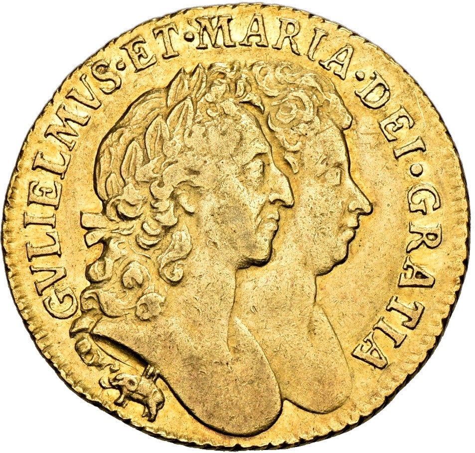 レア度3-R3】グレートブリテン 1689年 ウイリアム3世＆メアリー2世 1