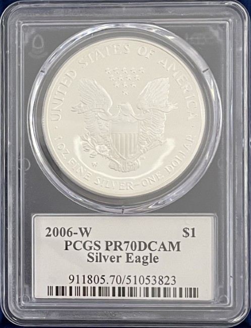 トーマス・D・ロジャーズ サイン入り】アメリカ 1ドル シルバー