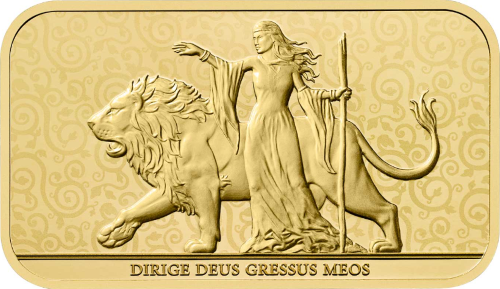 グレートブリテン ウナとライオン 1トロイオンス 純金地金バー18