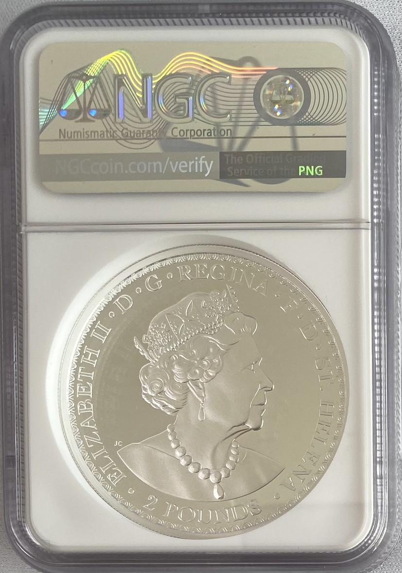 イギリス（ホログラム）2ポンドプルーフピエフォー銀貨（ ラグビーワールドカップ） イギリス（ホログラム）2ポンドプルーフピエフォー銀貨