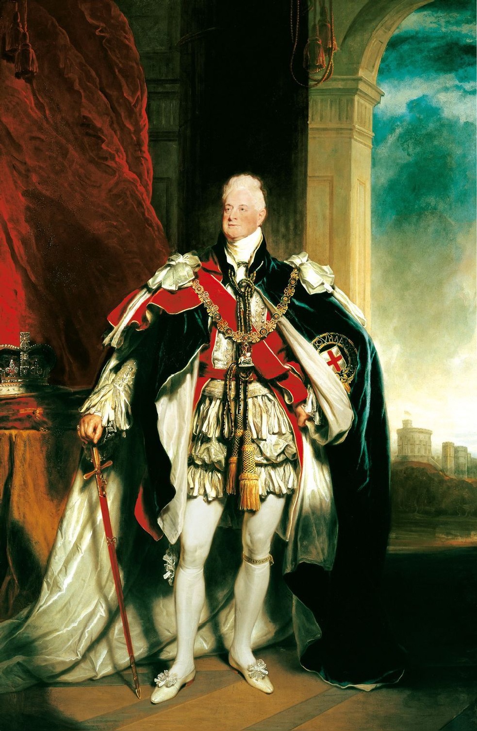 グレートブリテン ウィリアム4世William IV gold Coronation Medal